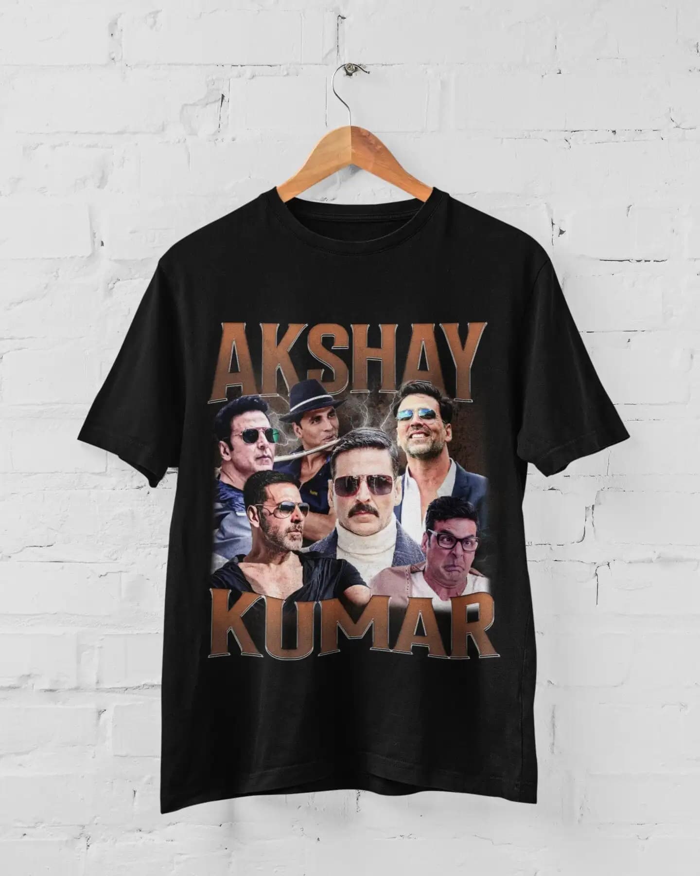 Akshay Kumar T Shirt Bollywood Movies Indian For Tee Unisex