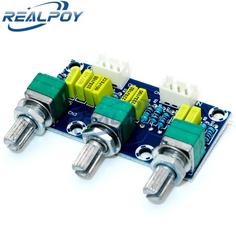 XH-M802 Passive Tone Board Amplifier Preamp Power Module Low High Sound Adjustment Electonic Diy Electronic PCB Board