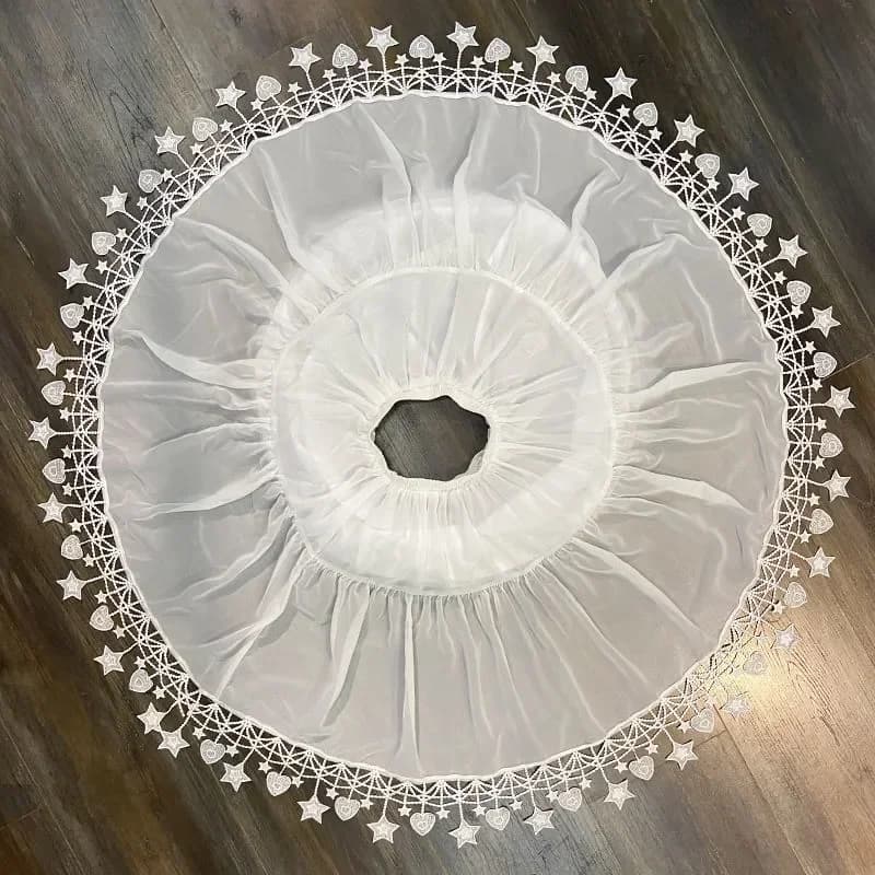 MAGOGO Women Crinoline Petticoat Adjustable Puffy Skirt Ball Gown Short Half Slip Underskirt for Lolita Cosplay Costume Party