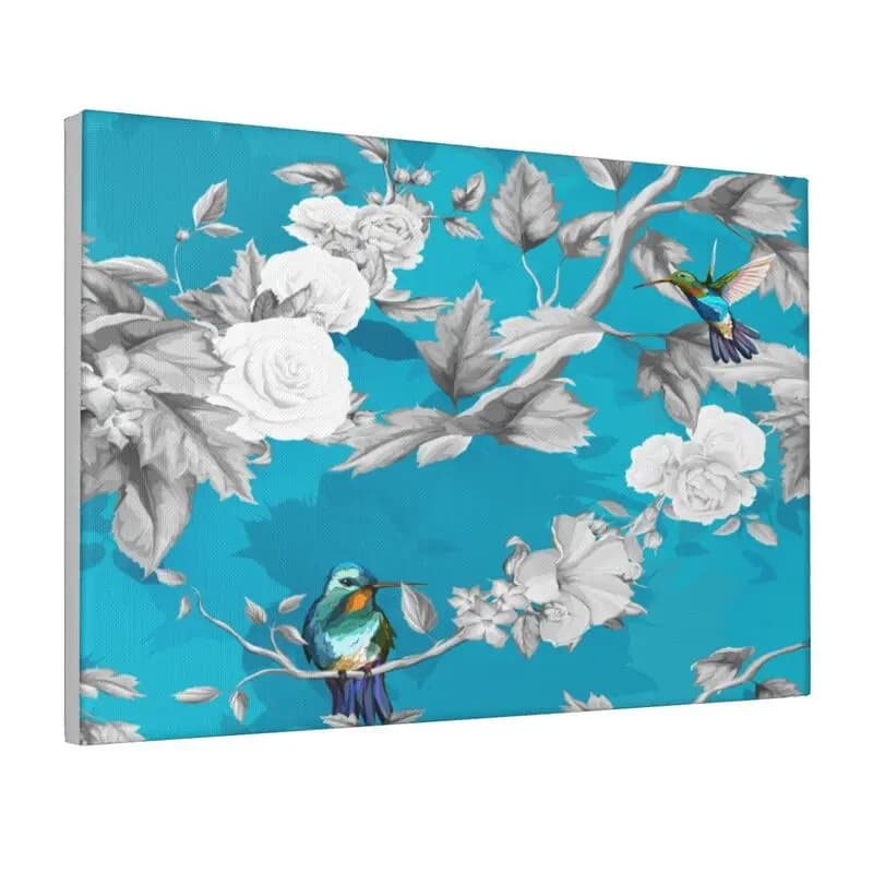 1 piece - Floral pattern home decoration painting, HD jet art wall art poster, canvas painting perfect for holiday gifts