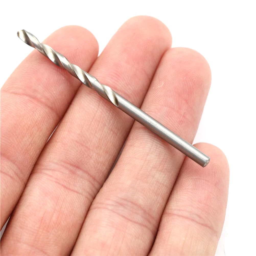 0.8/1.2/2/2.5/3mm Titanium Coated Drill Bits HSS High Speed Steel Drill Bits Set Tool Power Tools  10Pcs