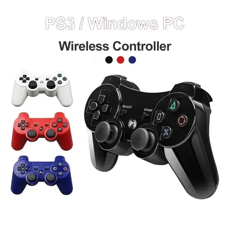 Controller for Sony PS3 Super Slim PC Joystick Gamepad for Play Station 3 Wireless Bluetooth Joy Pad 6 Axis Gyro Dual Vibration