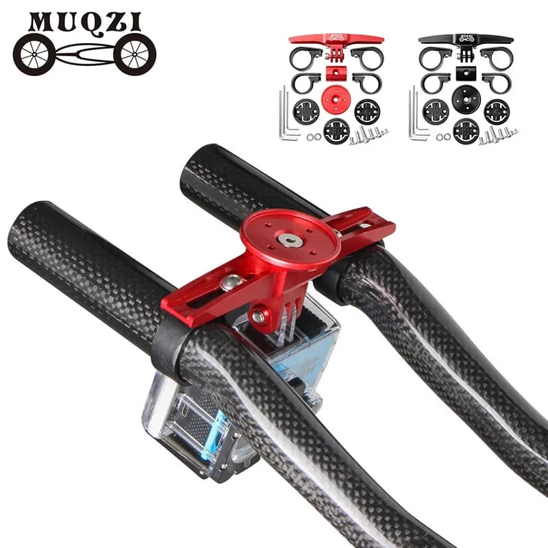 MUQZI TT Handlebar Computer Mount Bike Rest Handlebar Computer Mount Adapter For Garmin Bryton Wahoo