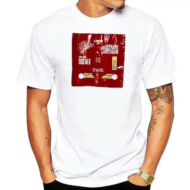 Title: Sick EDR Hud Print T-shirt - XS-3XL Size Options Available men t shirt