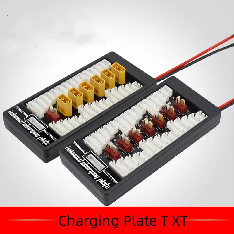 Multi LiPo Charger Changing Plate B6 Balanced Charger Adapter Board Type T XT Parallel Charging Plate