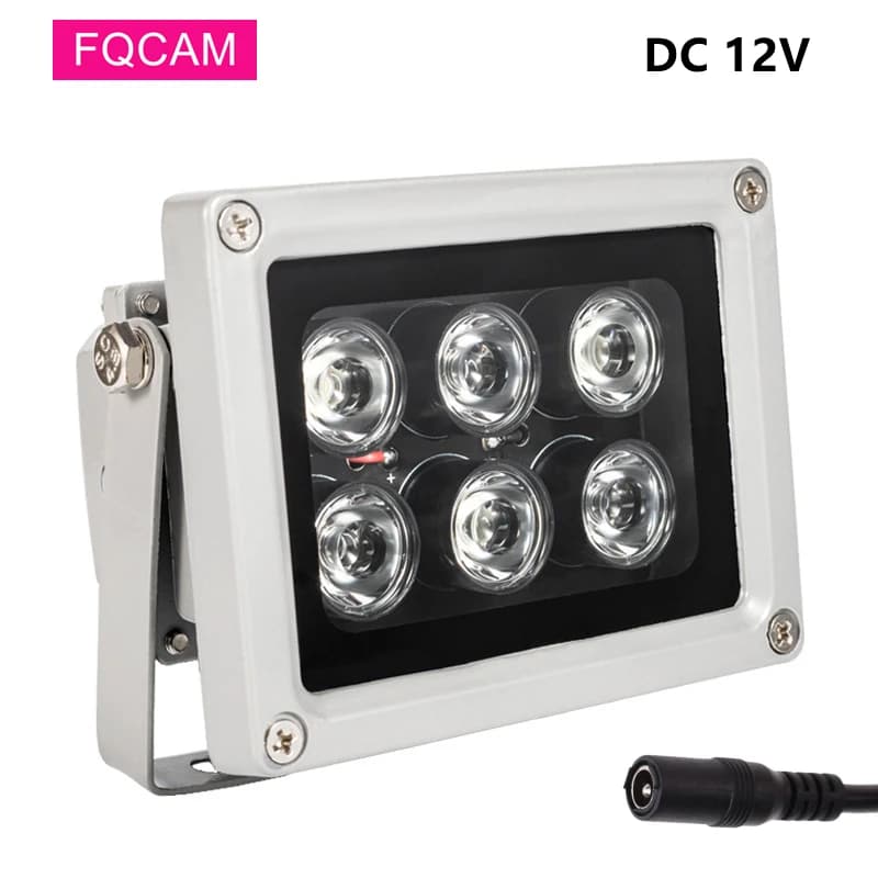 40m IR Distance 6 Leds CCTV Filled Infrared IR Led Illuminators Auto Night Vision Filling Light for CCTV Security Camera