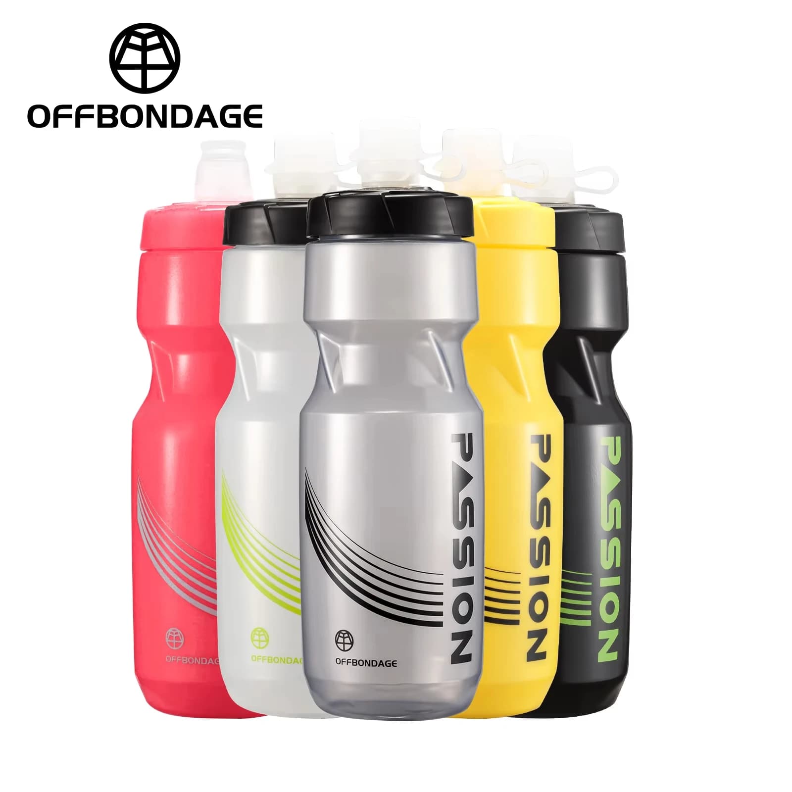 OFFBONDAGE 710ml Bicycle Bottle MTB Road Bike Water Bottle Outdoor Sports Plastic Portable Large Capacity Drink Cycling