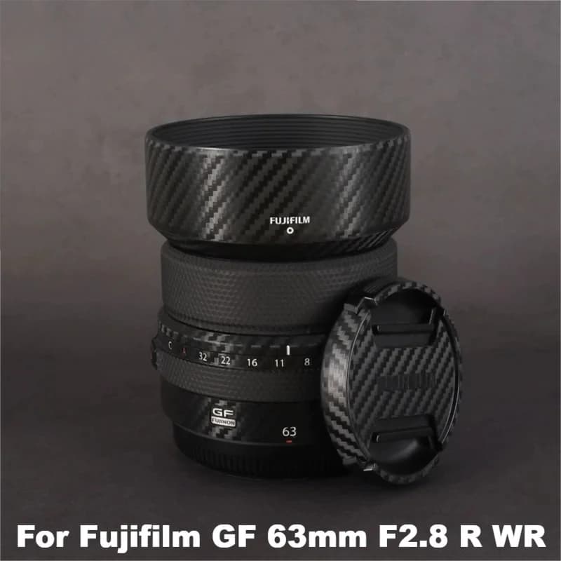 GF 63 F2.8 R WR Anti-Scratch Camera Sticker Coat Wrap Protective Film Body Protector Skin For Fuji Fujifilm GF 63mm F2.8 R WR