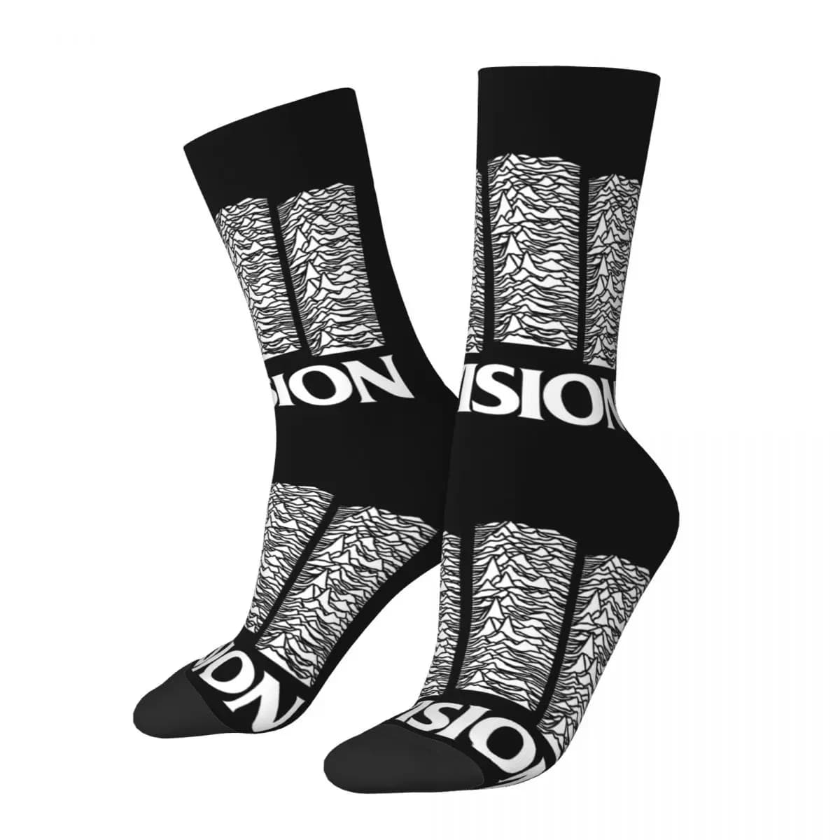 Happy Funny Men's Socks Harajuku Joy-Division Sock Sport Women's Socks Spring Summer Autumn Winter