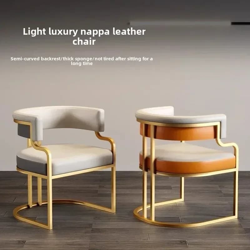 Simple Style, Dining Chair, High-end, Tea Chair, Reception, Mahjong, Sofa, Manicure, Makeup, Chair Dining Room Furniture
