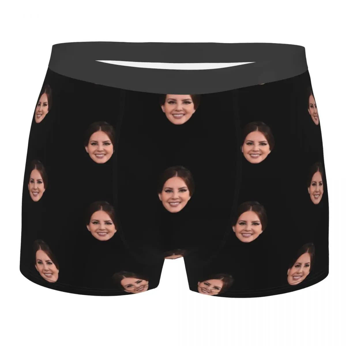 Men Lana Del Rey Boxer Shorts Panties Soft Underwear Male Funny S-XXL Underpants