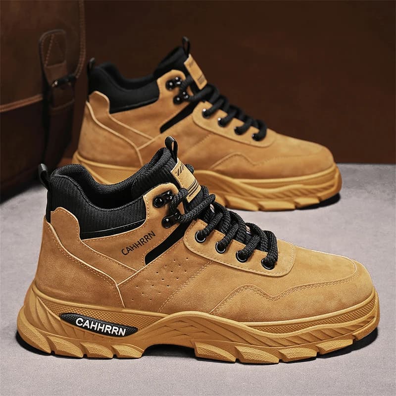 Men's Waterproof Hiking Work Boots Non-Slip Lightweight Outdoors Non-Slip Desert Boots