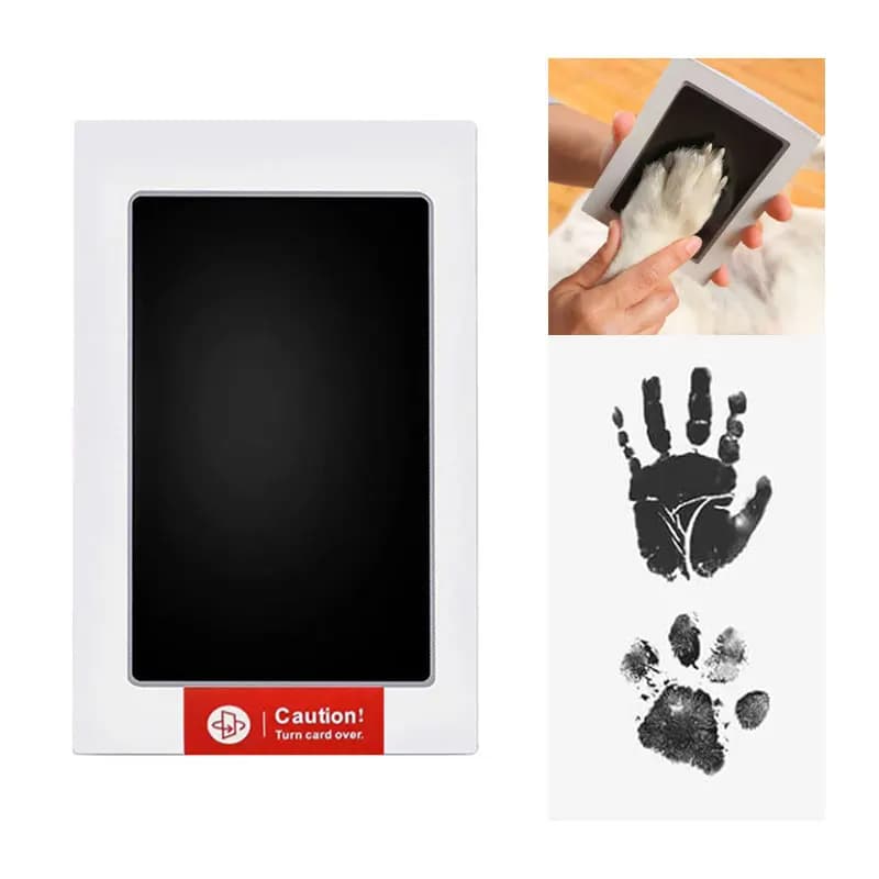 Cat Dog Paw Print Clean Touch Ink Pad Easy DIY Handprint Footprints Ink Pads Pet Dogs Cats Paw Nose Prints Souvenir Gifts
