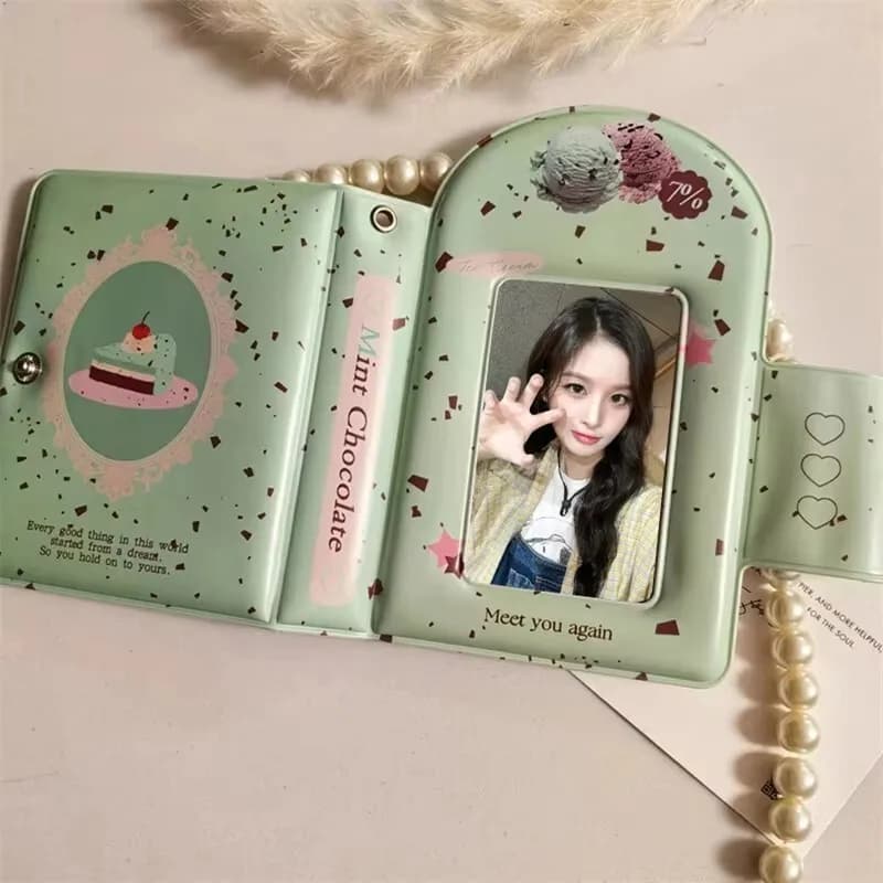 KPOP Organizing 32 Cards Card Book Album Card Album Binder Photocards Photocard Holder Photo Card Packaging Supplies Cute Book