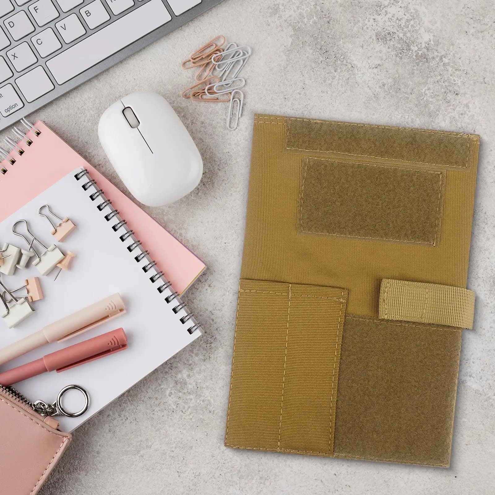 Notebook Cover Multifunctional Log Book Cover for Office Outdoor Business