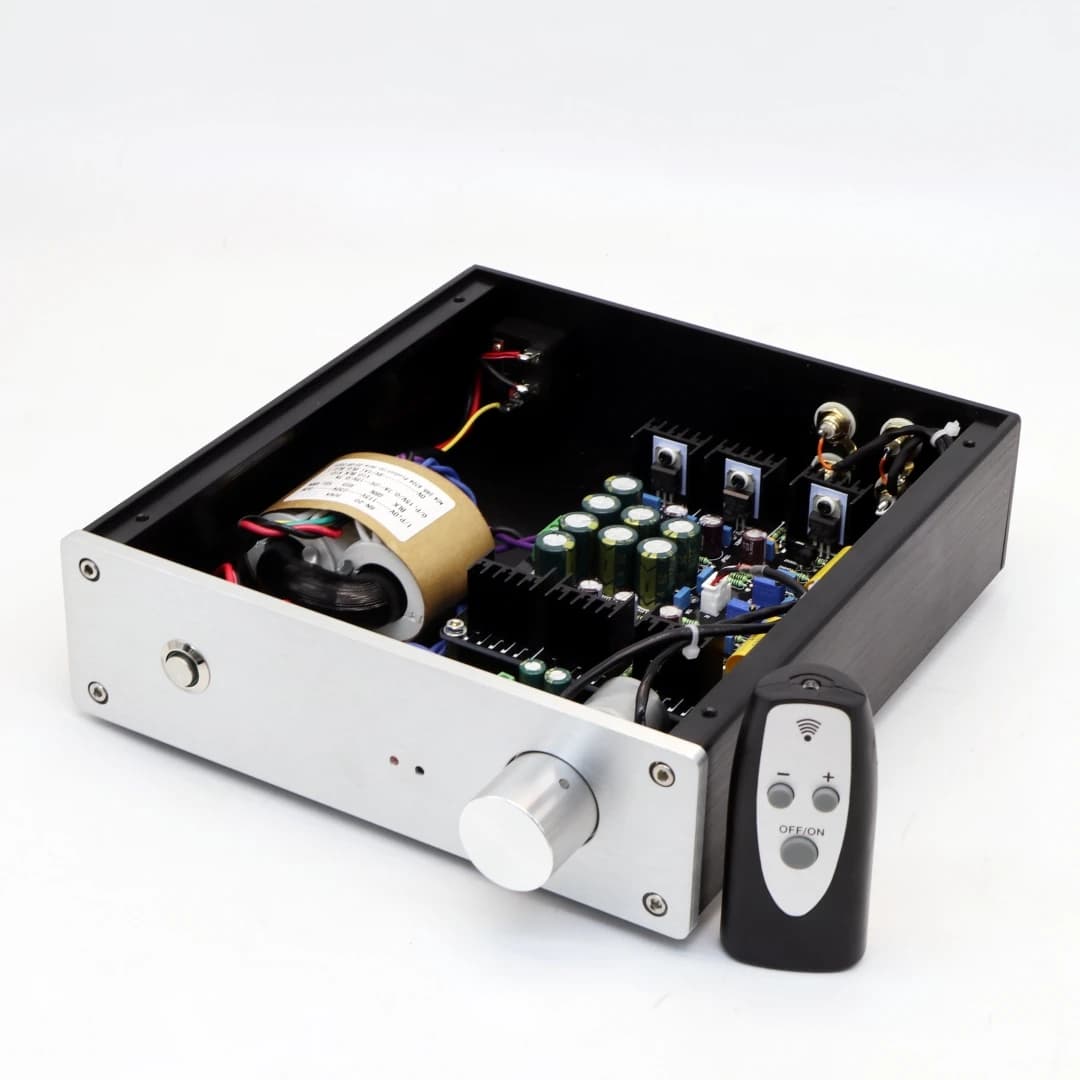 TIANCOOLKEI remote control volume JHL-1969 hifi Class A 5x signal amplification audio preamplifier