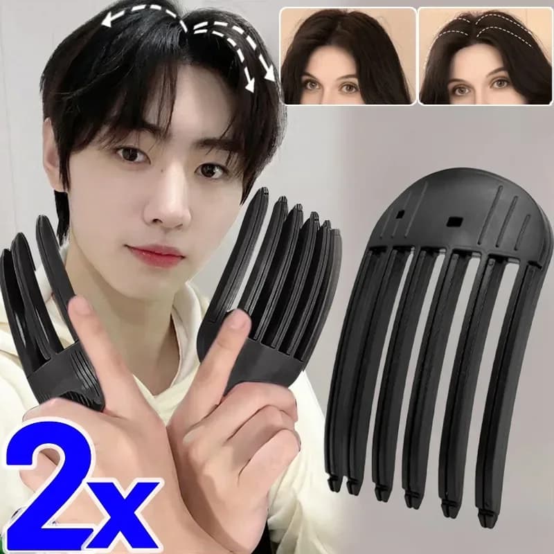 1/2Pcs Simple Fluffy Hair Roots Clips No Heat High Vertex Hair Curler Styling Fluffiness Women Men Volume Wind Sculpting Comb