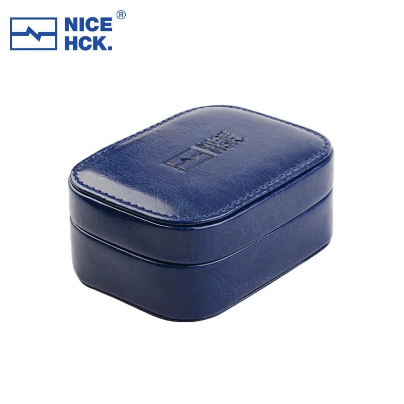 NICEHCK High Grade PU Portable Earbud Case Magnetic Earphone Carry Storage Box Bluetooth Headset Bag Accessory For Lofty Topguy