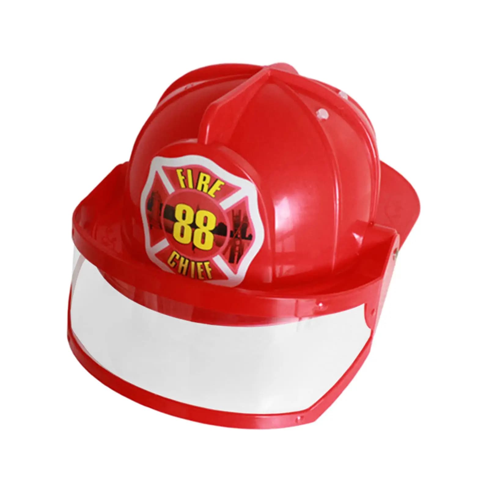 Kids Firefighter Hat Costume Accessory Fireman Party Hat Dress up Kids Valentines Day Gifts for Girls Boys Kids Ages 3-7 Gifts