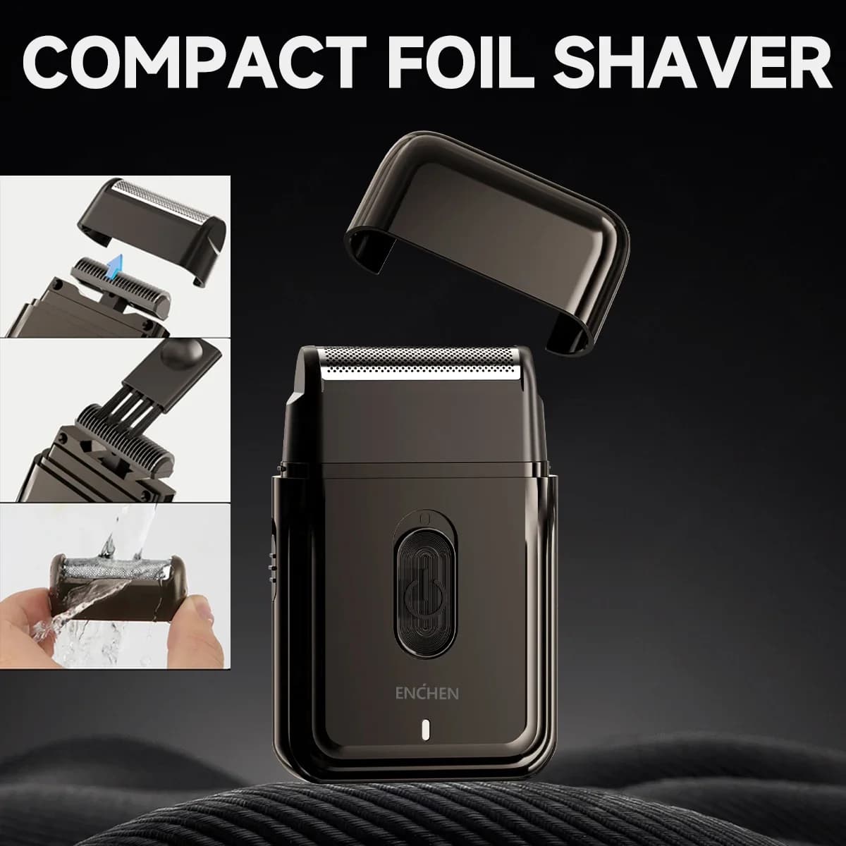 ENCHEN Shaver Electric Professional Shaver Portable Shaving Machine Beard Trimmer Face Shaver Reciprocating Shaver for Men MS003
