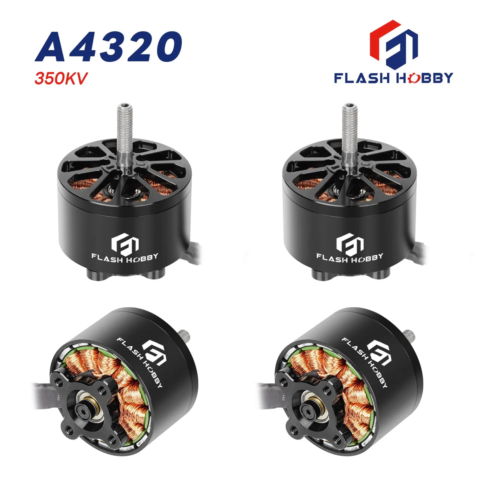 A4320 350KV690KV900KV Brushless Motor Drone FPV High Power High Speed Industrial Machine