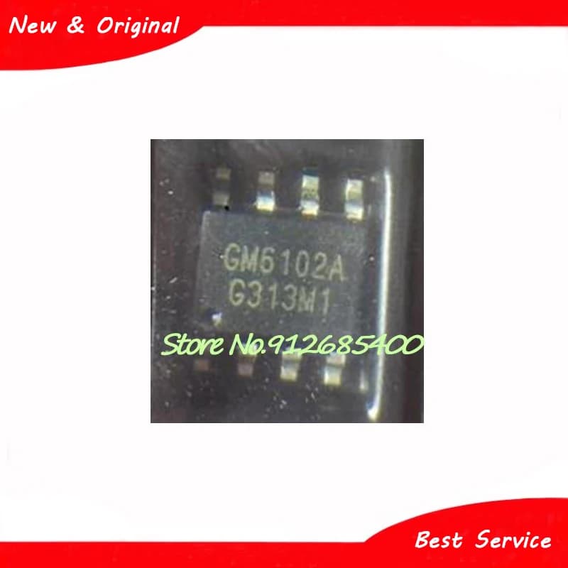 5 Pcs/Lot GM6102AEPGTR SOP8 New and Original In Stock
