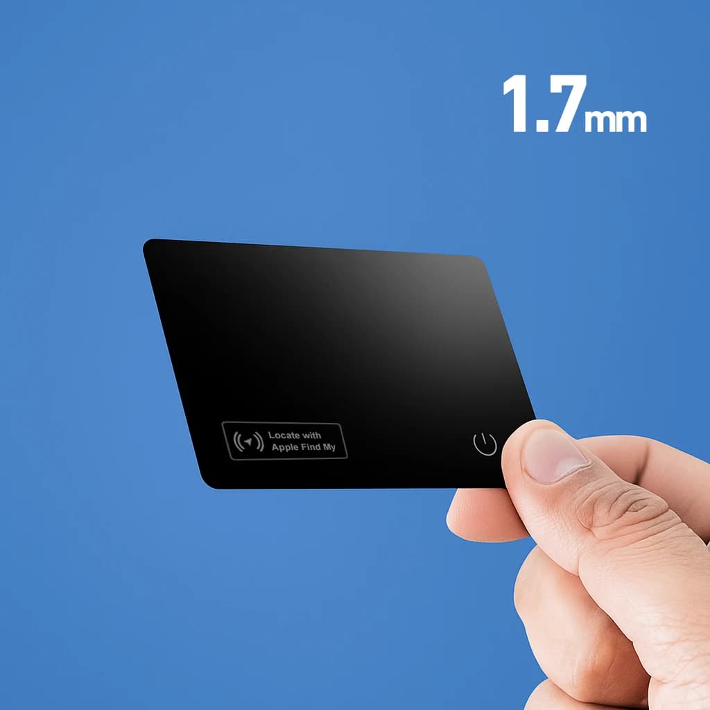 For Find My Wallet tracker card air locator tag wallet tracker iPhone location device luggage locator find my finder