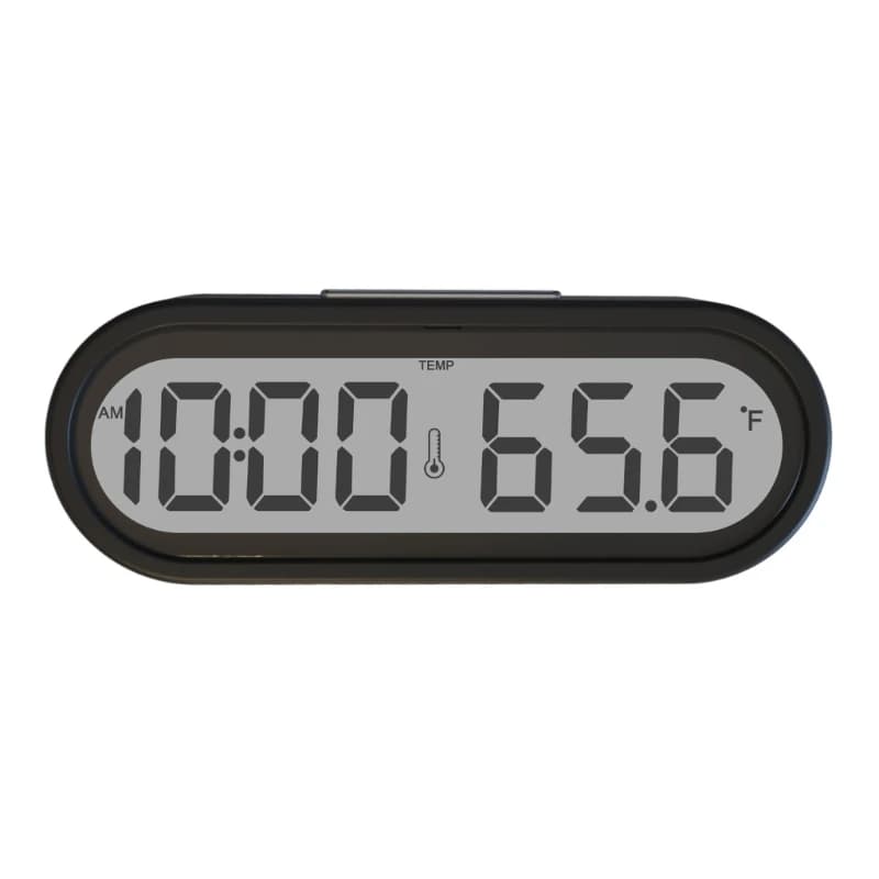 2 in1 Car Temperature Clock with Fahrenheits Date Display LCD Backlights