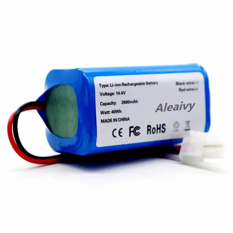 14.8V 2600mAh 3500mAh 18650 Rechargeable Lithium ion Battery For ilife A4 A4s V7 A6 V7s A9s Robot Vacuum Cleaner Batteries