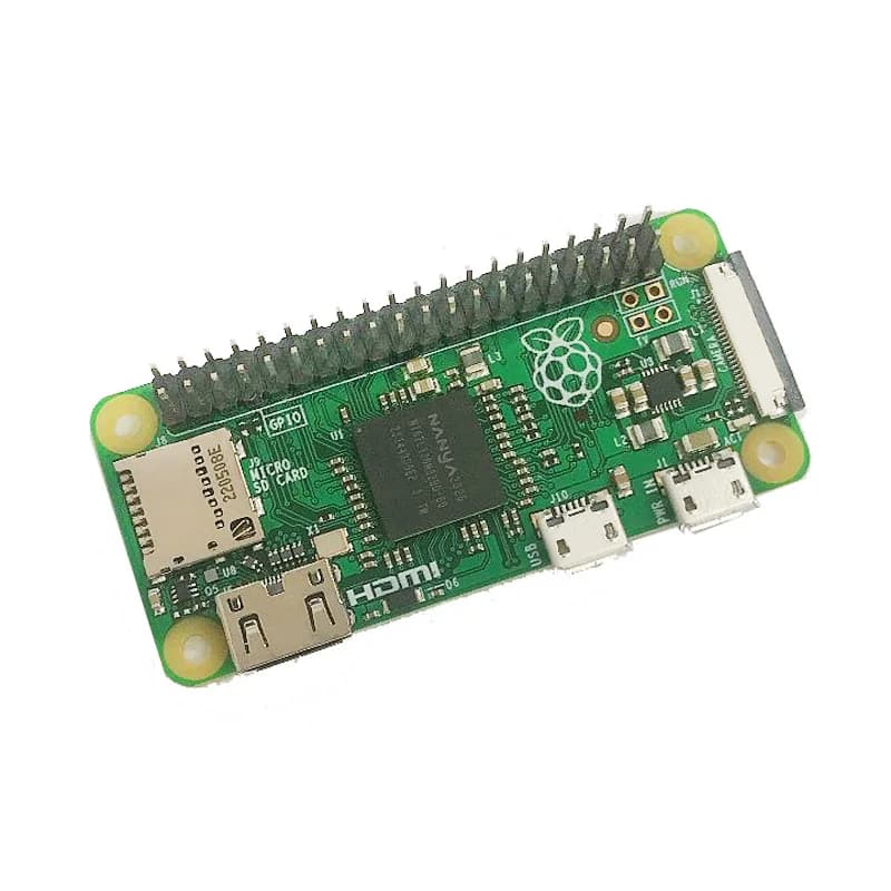 Raspberry Pi Zero with Solder