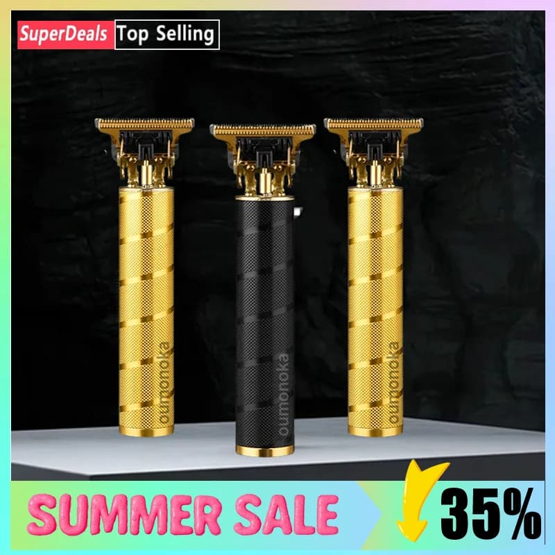 New In T9 Hair Cutting Machine Clipper for Men Barber Shop Trimmer for Men Mower Men's Electric Shaver Haircut Beard Trimmer