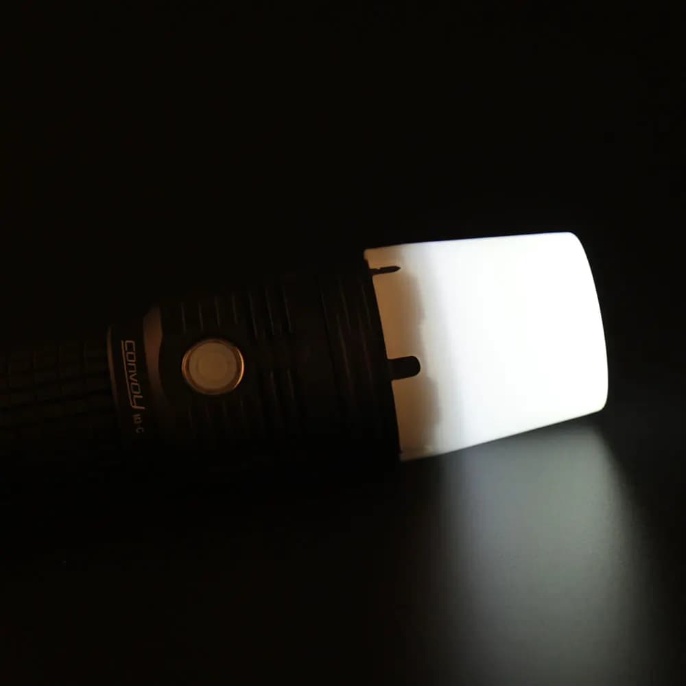 White Diffuser for Convoy M3 M3-C Flashlight