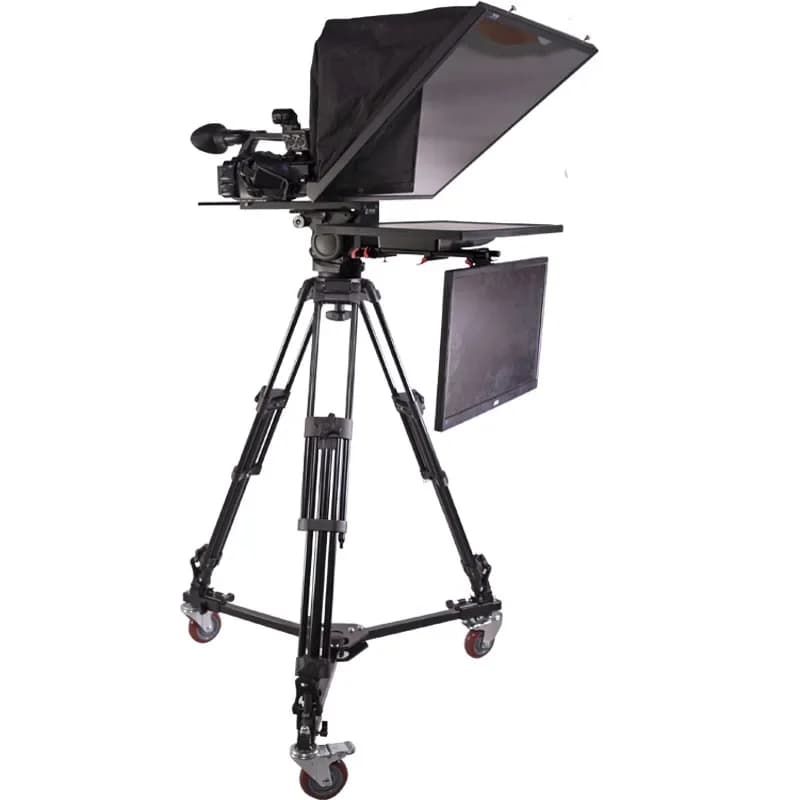 wholesale Video device 21 inch screen control portable teleprompter for live streaming mini   w