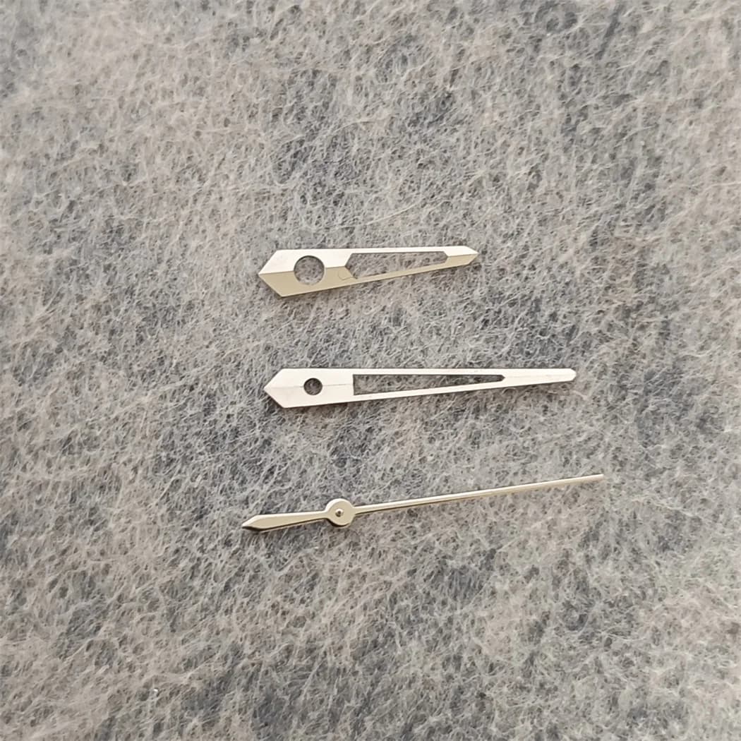 New Watch hands Modification Accessories Silver Pointer Hollow Three Hands for Japan NH35/ NH34/ NH36/ 4R/ 7S/ NH70 Movement