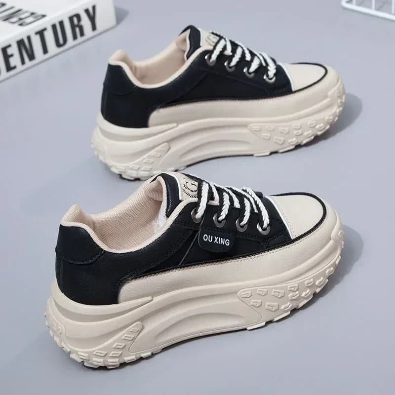 Retro Women Shoes Spring Platform Shoes Casual Sneakers Versatile Fashion Designer Shoes High Quality  Women Sneakers