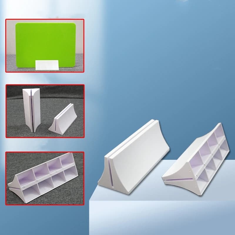 2PCS Desktop Screen Clip Removable Plastic Support Frame Brackets Exam Office Desk File Canteen Isolation Board Base Home Parts