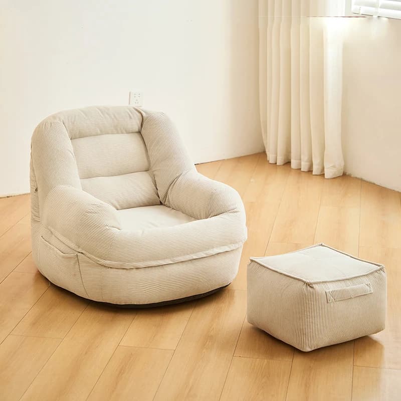 White Individual Sofa Girl Comfortable Mini Bedroom Small Sofa Nordic Corner Single Muebles Para Salas Modernos Home Furniture