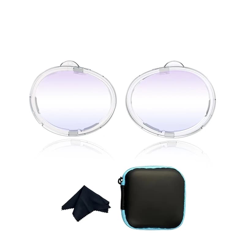VR Lens For Vision Pro Myopia Glasses Blue Light VR Lens Plastic Shell With Frame VR Accessories