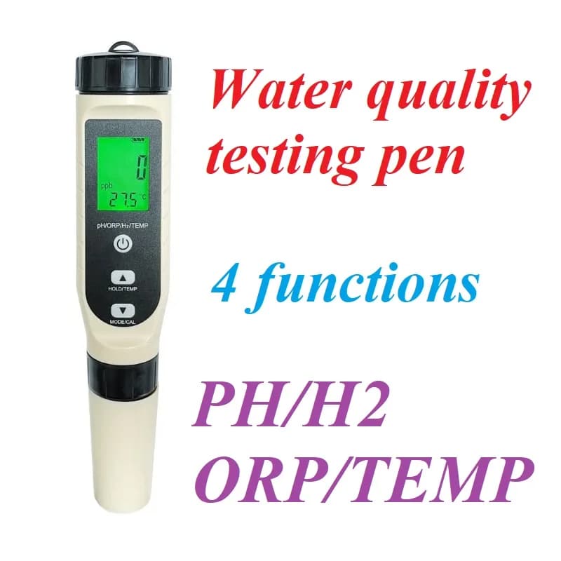 4-in-1 function of water quality testing pen