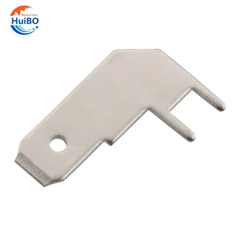 50/100pcs 6.3 Flag-shaped inserts PCB Circuit board insert PCB  L-shaped corner solder thickness 0.8mm welding sheet