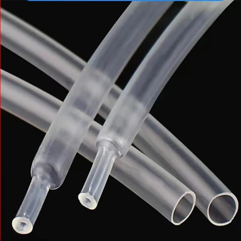1M/piece Clear 3:1 Heat Shrink Tube With Double Wall Glue Tube Diameter 1.6/2.4/3.2/4.8/6.4/7.9/9.5/12.7/15.4/19.1/25.4/30/39/50