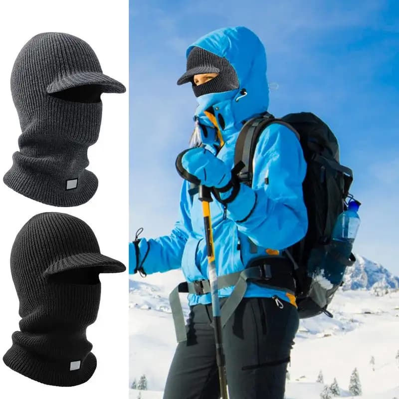 Warm Cycling Face Masque Cycling Face Masque Wind-Proof Hood Elastic Face And Neck Covering Cold Weather Masque Hood For Sports