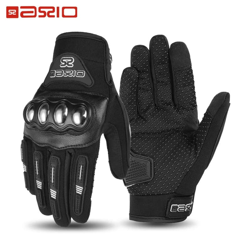 Tactical Gloves Steel Safety Outdoor Cycling Equipment Brass Knuckle Motorcycle Powersports Racing Bicycle Self Defence For Man