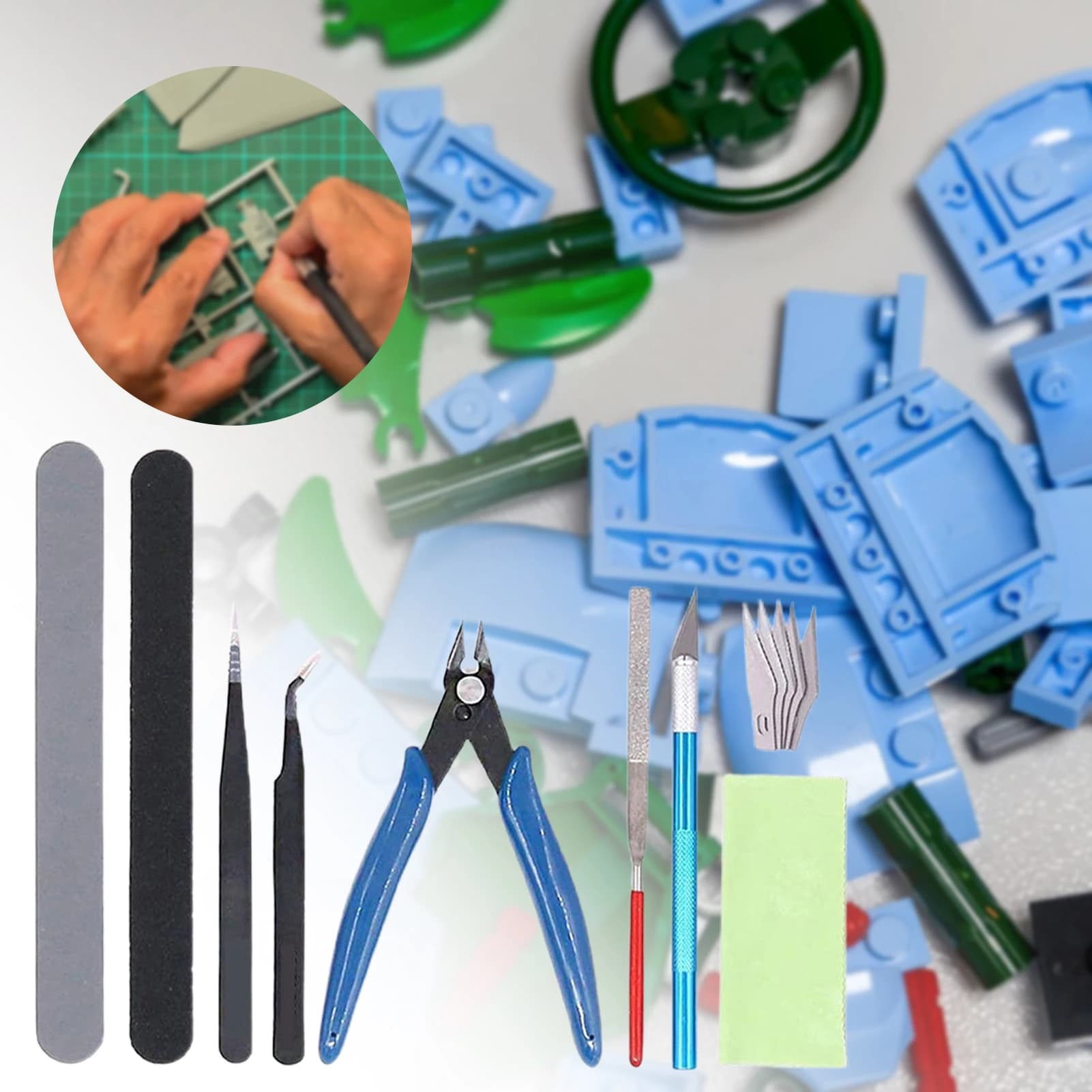 Hobby Building Craft Set Lighweight Beginner Basic-Model Assembly Tools For Beginners