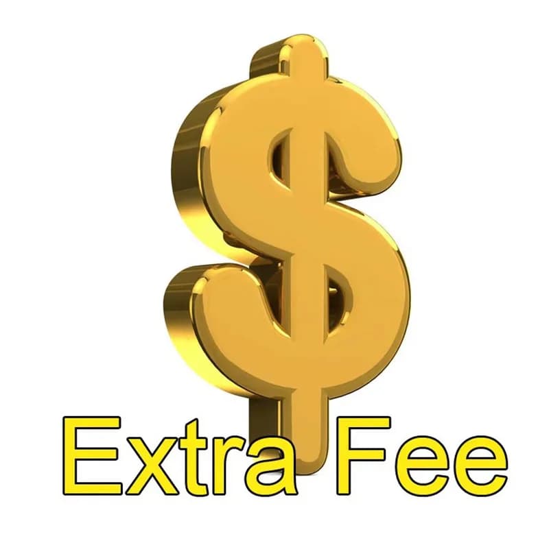 Extra Fee Special Link for Paying the Differences Price and Not Shipping