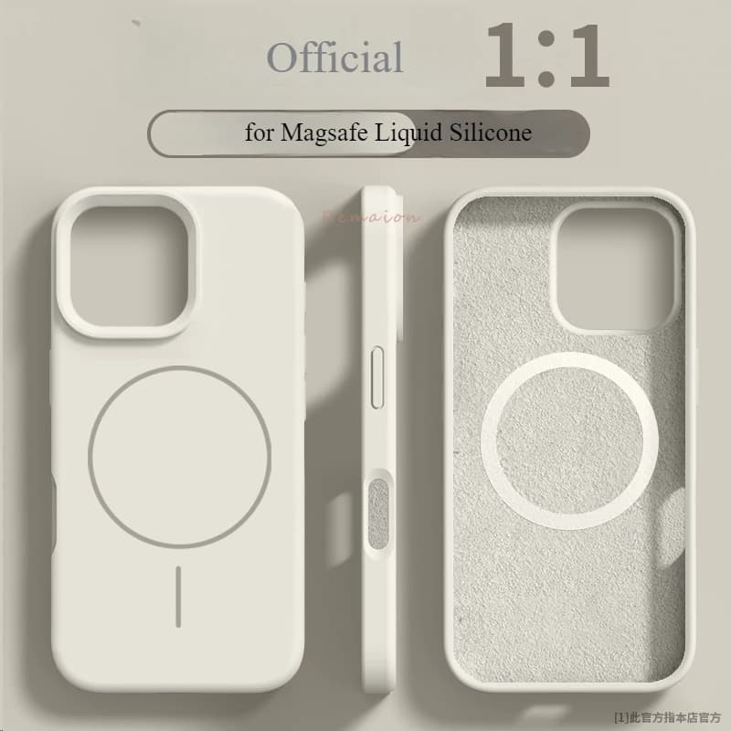 Official Liquid Silicone Magsafe Case For iPhone 16 14 15 Plus 11 12 13 16 Pro Max Magnetic Wireless Charge Protector Soft Cover