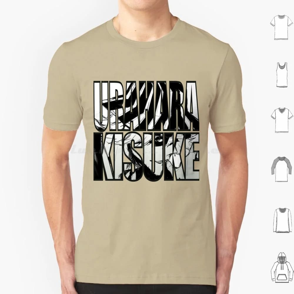 Urahara Kisuke T Shirt Cotton Men Women DIY Print Bleach Manga One Jump Kisuke Urahara Aizen