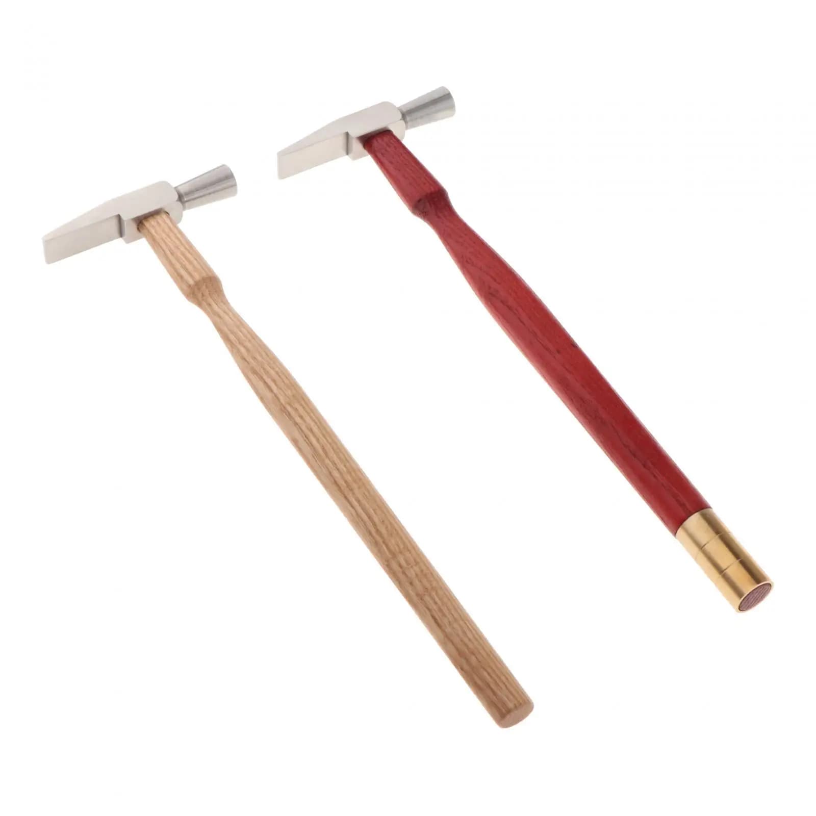 Watch Repair Hammer Replacement Wood Handle Watch Repairman DIY Versatile Lightweight Practical Home Repair Compact Small Hammer