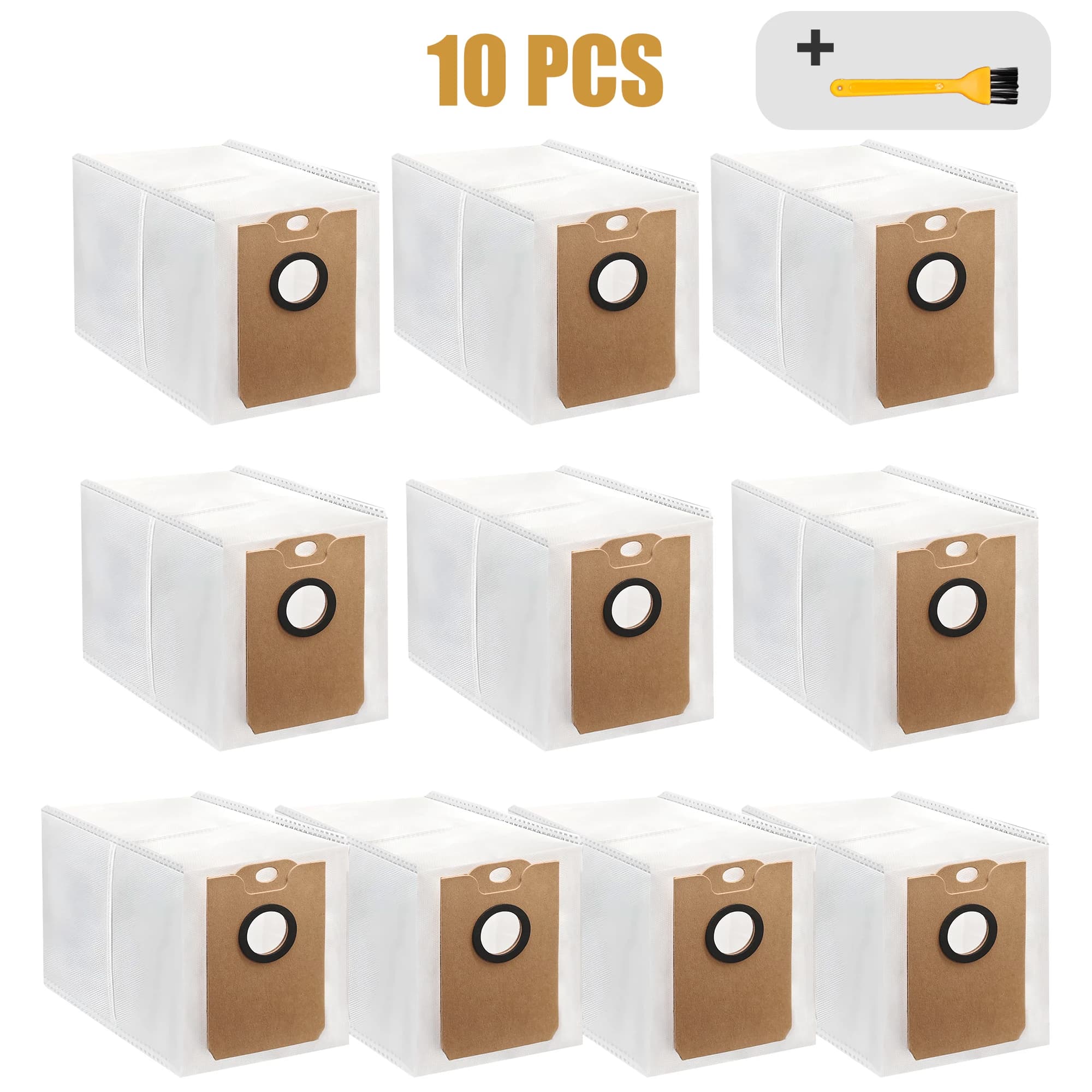 Vacuum Cleaner Bags Accessories for Conga 2299/2499/7490/8290 3L Large Capacity Dust Bags