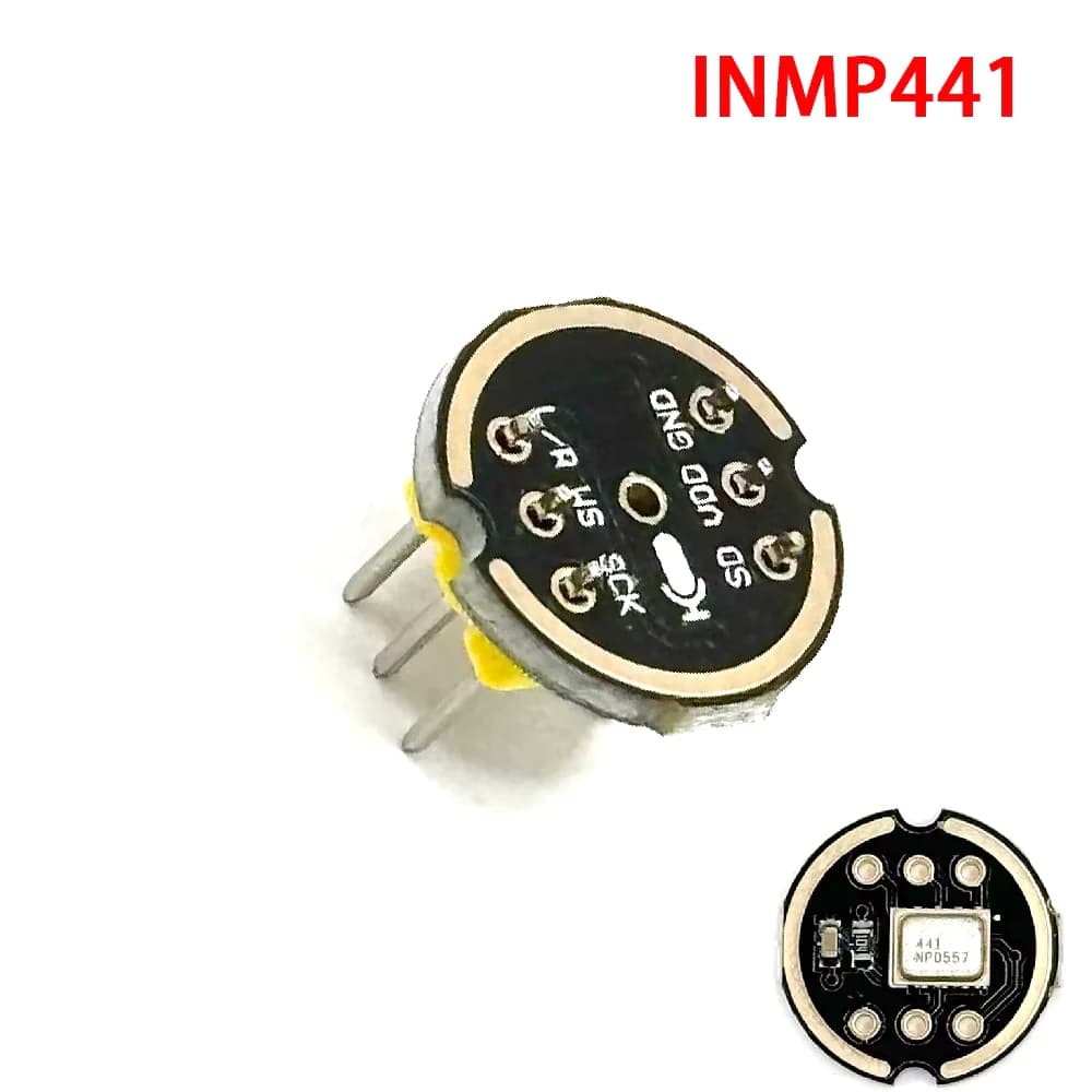 Omnidirectional Microphone Module I2S Interface INMP441 MEMS High Precision Low Power Ultra small volume for ESP32